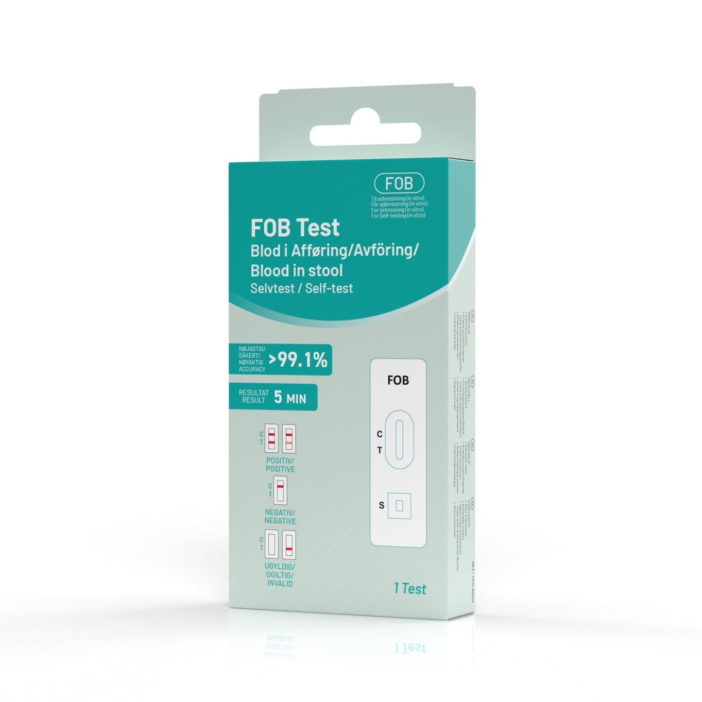 Blod i Afføring test (FOB) - Nordic Tests ApS