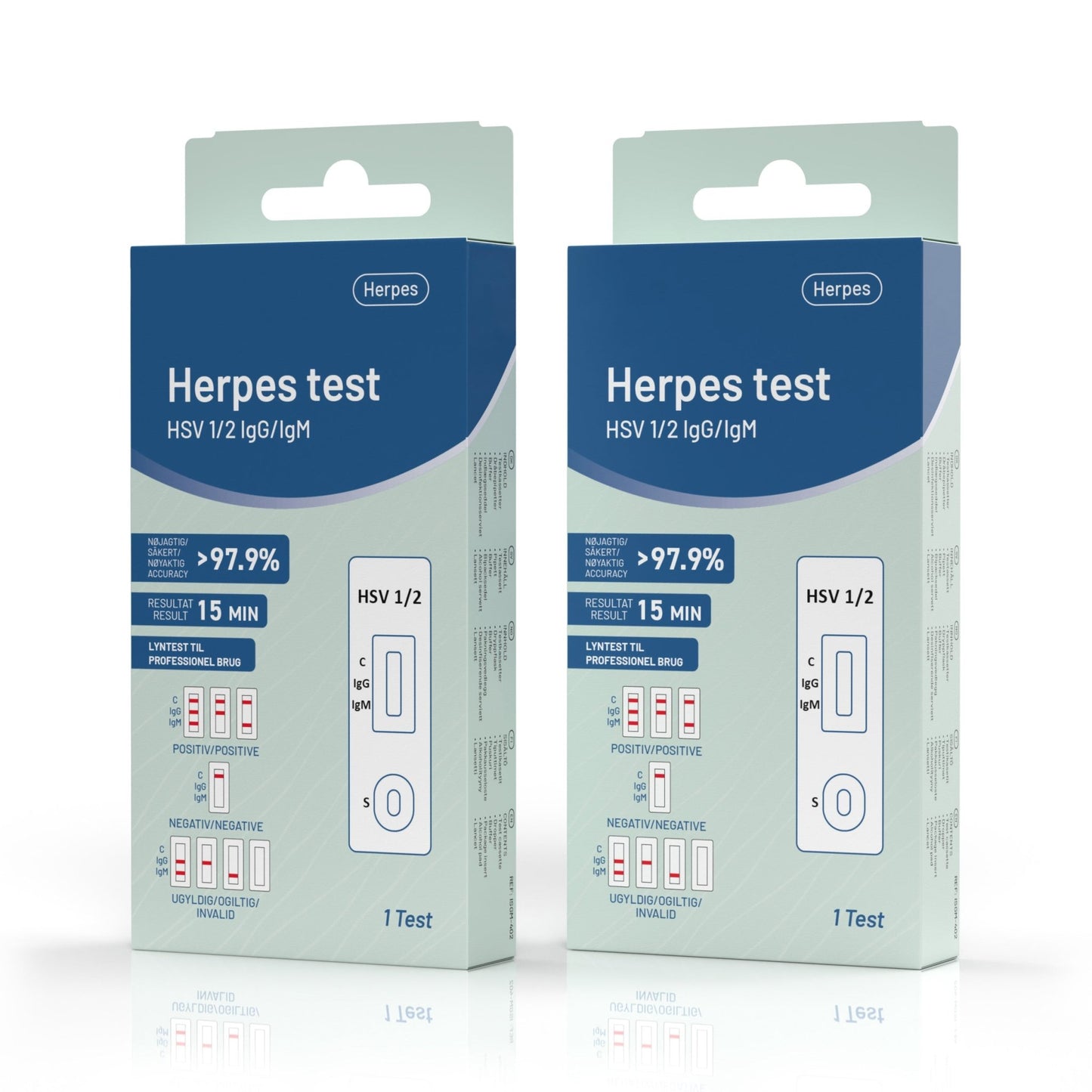 Herpes Test (HSV - 1/2) - Nordic Tests ApS