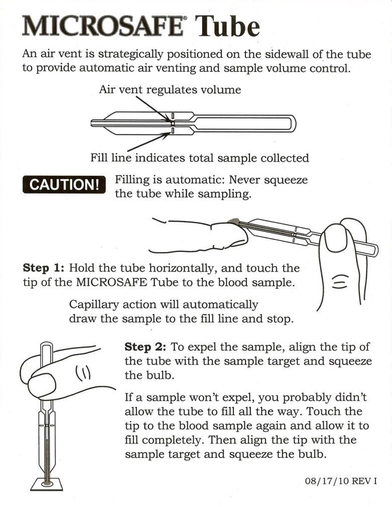 Microsafe Tubes - 50μl (48stk) - Nordic Tests ApS