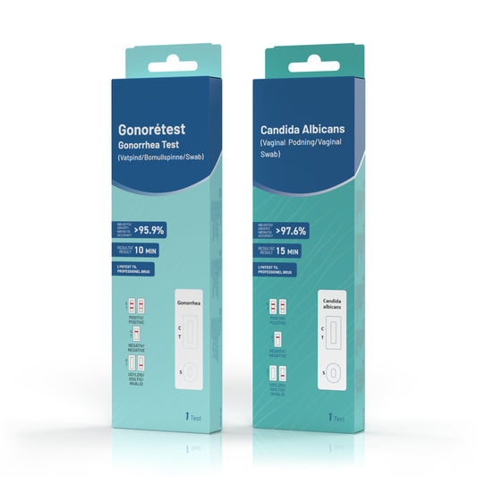 Gonorré + Candida-test | Kombinationspaket