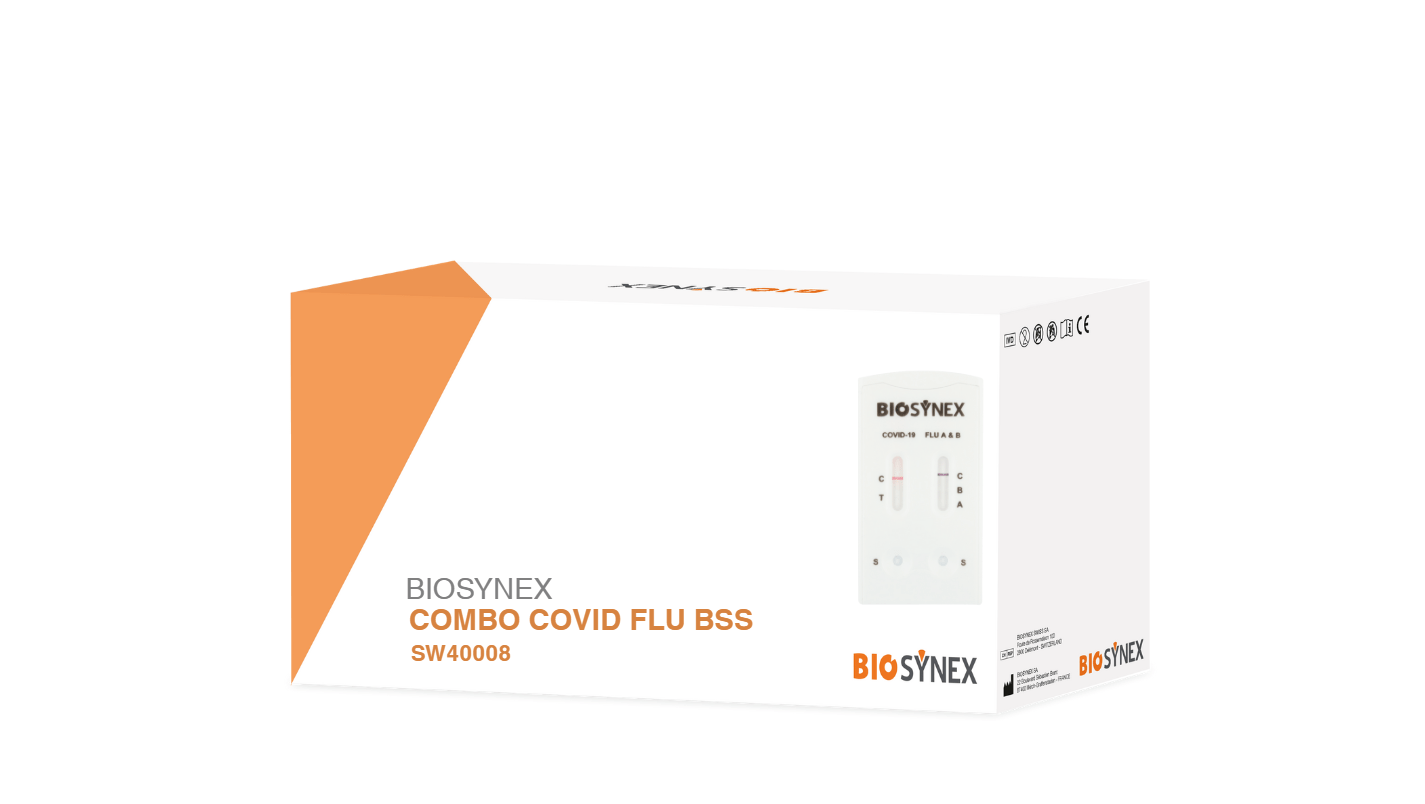 BIOSYNEX Combo Covid - Flu BSS (25 Tests) - Nordic Tests ApS