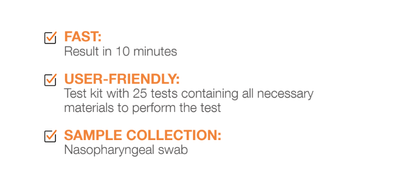 BIOSYNEX Combo Covid - Flu RSV BSS (25 Tests) - Nordic Tests ApS