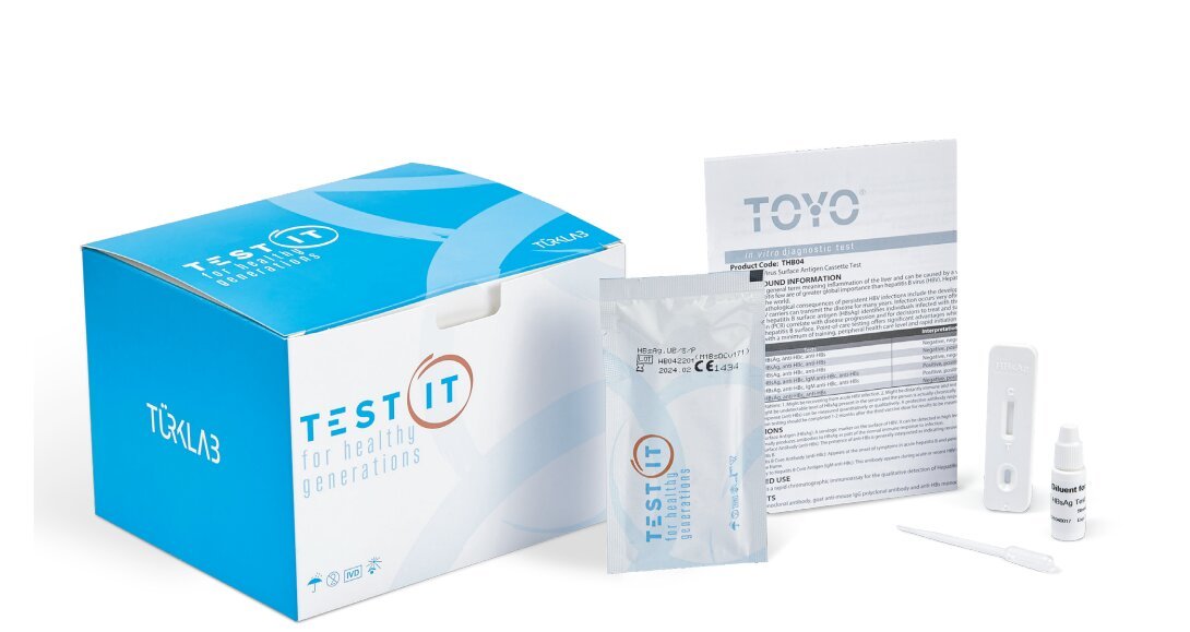 HBsAg Test (Hepatitis B) 40stk - Nordic Tests ApS