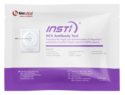 INSTI Hepatitis C Test (50 stk.) - Nordic Tests ApS