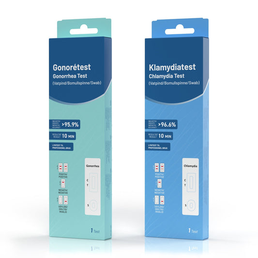 Klamydia + Gonore | Kombipakke: Test for to kønssygdomme - Nordic Tests ApS